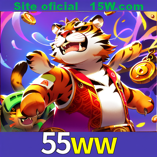Imagem promocional da 55ww mostrando a plataforma e suas vantagens